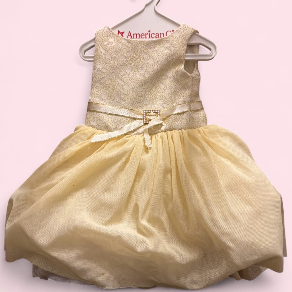 American Girl Vintage 2000s Cream Gown
